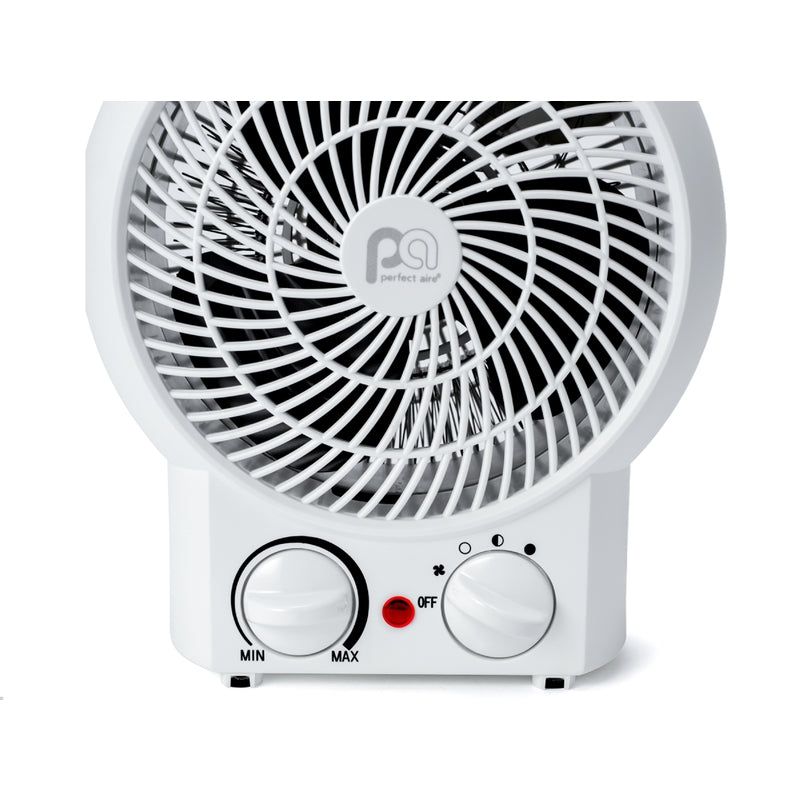 Perfect Aire 128 sq ft Electric Fan Forced Fan Heater 5120 BTU, 4 of 7