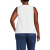 Lands' End Women's Lightweight Jersey Tank Top - 2 of 3