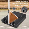 RISOKEYS Portable Poolside Basketball Hoop, Height Adjustable 3.1ft-4.7ft, with 36" Backboard for Indoor Outdoor Use - 4 of 4