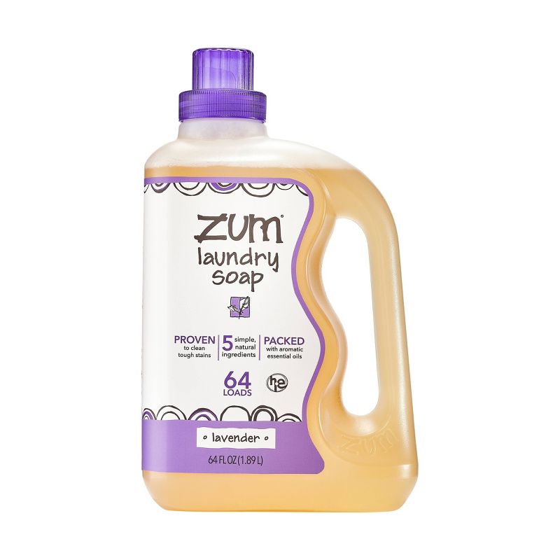 Zum Laundry Soap - Lavender - 64 fl oz, 1 of 5
