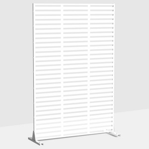 Dovelina Metal Outdoor Privacy Screen Freestanding Garden Privacy Screen - 1 of 4