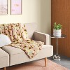 Printed Ribbed Plush Throw Blanket - Room Essentials™ - 2 of 4