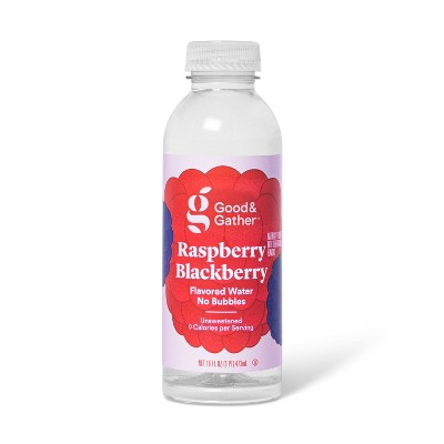 Blackberry Raspberry Flavored Water - 16 fl oz Bottle - Good & Gather™