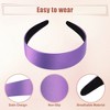 Unique Bargains Girl's Satin Headband 1.57" Wide 1 Pc - 3 of 4
