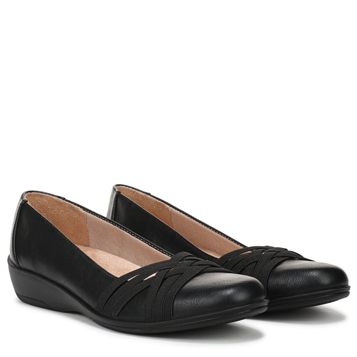 Обувь LifeStride Womens Incredible 2 Ballet Flats Black 8 M — фото 2