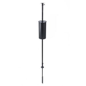 Birds Choice 1" Pole Mounting Flange: Steel Squirrel Baffle, Ground Twister, No Assembly Required - 1 of 2