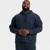 Men's Active Comfort Cotton Fleece Hoodie - All In Motion™ - 3 of 3