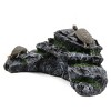 Unique Bargains Resin Aquatic Turtles Climbing Rock Ramp Aquarium Fish Tank Landscape Decor - 3 of 4