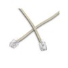 SatelliteSale RJ-11 Ethernet Telephone Cord Phone Cable Wire Ivory Beige 25 feet - 3 of 4