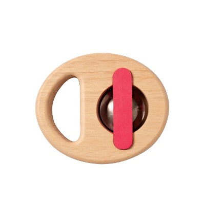 Manhattan Toy Musical Shapes Tambourine Wooden Toddler Instrument