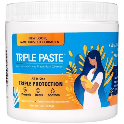 triple paste for sunburn
