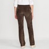 Lands' End Women's Sport Knit High Rise Corduroy Bootcut Pants - 2 of 4
