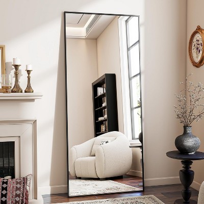 Beautyolove 71"L x 26"W Aluminum Alloy Frame Full Body Mirror