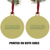 Alabama at Birmingham Secondary Logo Aluminum Holiday Christmas Tree Ornament - 2 of 4