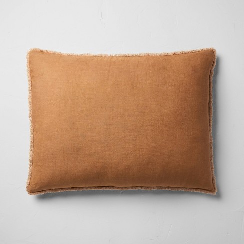 King Euro Heavyweight Linen Blend Throw Pillow Natural - Casaluna™ : Target