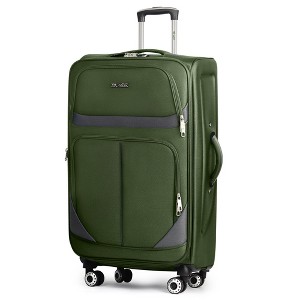 NEW YORK XPRESS Luggage WD-8815Large Softside 32'' Suitcase,Expandable Luggage,w/Spinner Wheels w/LOCK - 1 of 4