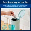 Elite Cuisine Iced Coffee Maker with Tumbler & Straw - 3 of 4