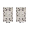 Medallion Collection 2 Piece 100% Cotton Tufted Bathroom Rug Set  with Non-Slip Backing, Machine Washable, Tumble Dry Bath Mat - 2 of 4