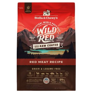 Stella & Chewy's Beef, Pork and Lamb Flavor Wild Red Raw Coated Grain and Legume Free Recipe Dry Dog Food - 21lbs - 1 of 4