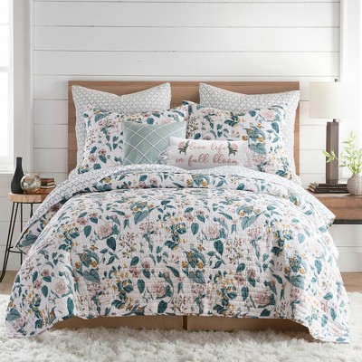 Verity Teal Quilt Set - Levtex Home