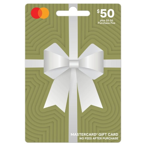 Mastercard Gift Card - $50 + $5 Fee : Target