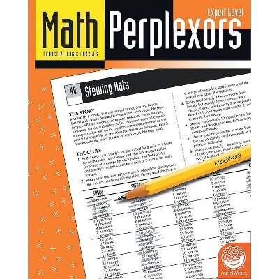 MindWare Math Perplexors: Expert Level - Brainteasers  - 50 Puzzles