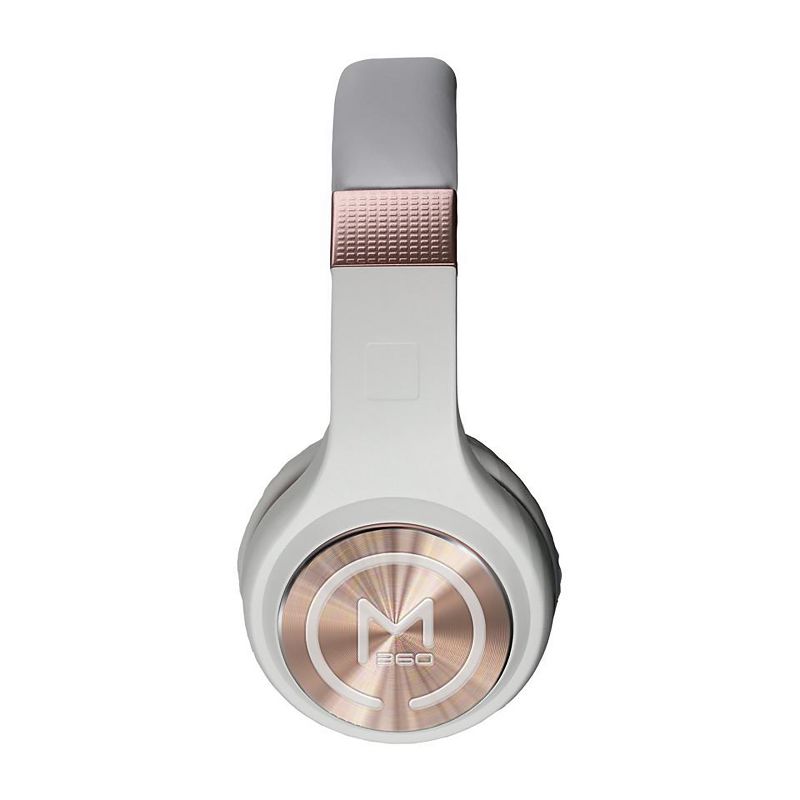 Morpheus 360 Serenity HP5500R Wireless Over-the-Ear Headphones Bluetooth 5.0 Headset with Microphone, White with Rose Gold Accents, 3 of 6