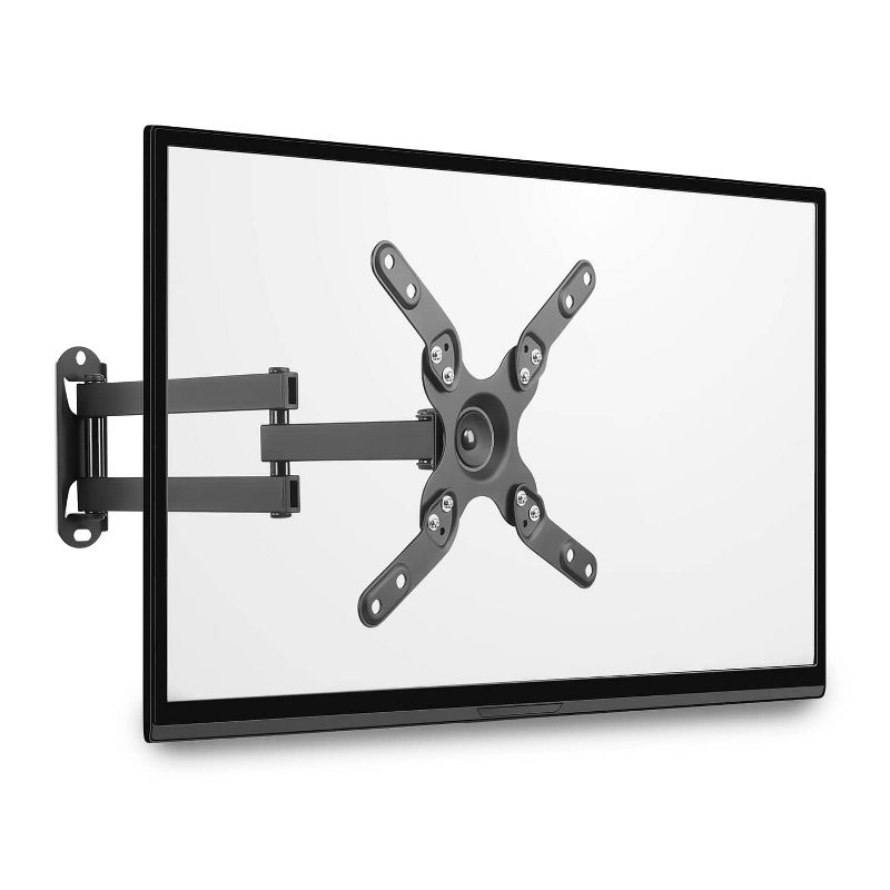 Mount-It! TV Wall Mount Monitor Bracket with Full Motion Articulating Tilt Arm, 15" Extension Arm Fits 17 - 47 Inch TVs, VESA 200x200, 3 of 7