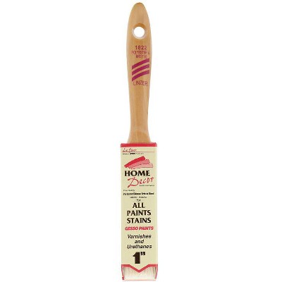 Linzer Home Decor 1 in. Flat Paint Brush (Case of 12)