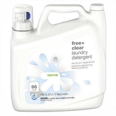 Free Clear HE Liquid Laundry Detergent - 150 fl oz - up & up™