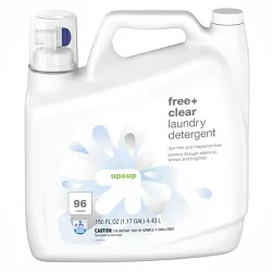 Free Clear HE Liquid Laundry Detergent - 150 fl oz - up & up™