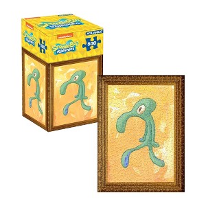 NMR Distribution SpongeBob SquarePants Squidward "Bold and Brash" 500 Piece Jigsaw Puzzle - 1 of 4