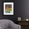 Trademark Fine Art - Gigi Rosado  Green table Matted Framed Art - 2 of 4
