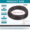Unique Bargains Tinned Copper Insulated Heat Resistant PVC Covered 300V SPT-1 Round Wire 18AWG - 2 of 4