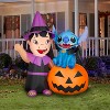 Gemmy Halloween Inflatable Lilo & Stitch, 6 ft Tall, Multi - 2 of 3