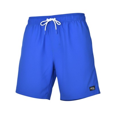 HEAT Swimwear Men's UPF 50+ 17" Solid Color Swim Trunks | Royal Blue X Large — фото 3
