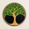 Sevobal Wall Art Life Tree Moss Metal Decor Blending Nature And Elegance Beautifully For Contemporary Spaces, Green, 30"*29"*4.4" - 3 of 4