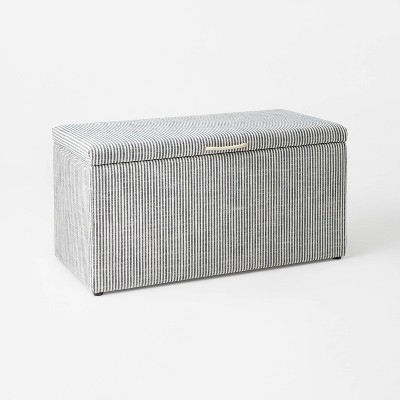 Lynwood Cube Bench Ticking Striped (FA) - Threshold™ designed with Studio  McGee