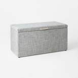 Lynwood Cube Bench Ticking Striped (FA) - Threshold™ designed with Studio McGee