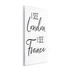Stupell Industries I See London and France Saying Bathroom Humor Wall Plaque Art - 3 of 4