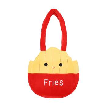 Squishmallows Floyd the Fries Plush Tote Bag