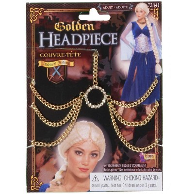 Forum Novelties Medieval Fantasy Golden Costume Headpiece