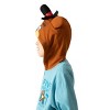 Five Nights At Freddy's Big Face Freddy Hood Long Sleeve Denim Heather Boy's Hooded Sweatshirt - 3 of 4
