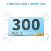 Unique Bargains Tearproof Sports Game Basketball Running Bib Competitor Numbers - 3 of 4