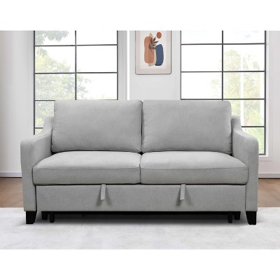 VYNXARIA 69inch 3 in 1 Convertible Queen Sleeper Sofa Bed, Modern Fabric Loveseat Futon Sofa Couch with Pullout Bed