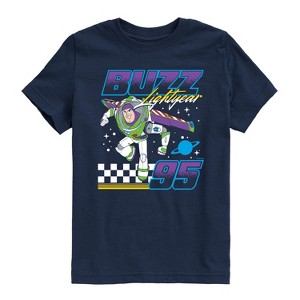 Boys' - Toy Story - Buzz Racing Short Sleeve Graphic T-Shirt : Target