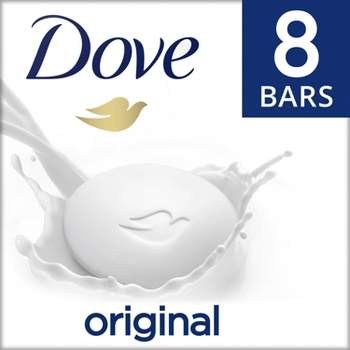 Dove Beauty White Moisturizing Beauty Bar Soap - 8pk - 3.75oz each