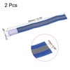 Unique Bargains Reflective Bands for Arm Wrist Ankle Leg Strip Wide Green 2 Pack - 2 of 4