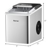 Costway Stainless Steel Ice Maker Machine Countertop 26Lbs/24H Self-Clean W/ Scoop New - 2 of 4