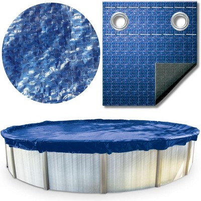 Swimline Super Guard Oval Above Ground Pool Winter Cover 15' x 21' - Blue